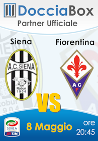 DocciaBox Sponsor Siena VS Fiorentina