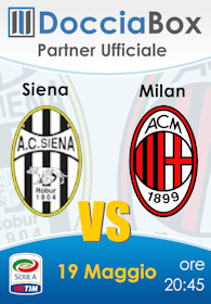 DocciaBox Sponsor Siena VS Milan