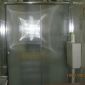 Box doccia tipo porta scorrevole in vetro temperato 6 mm opaco. Foto inviata da Ottavio di Torino