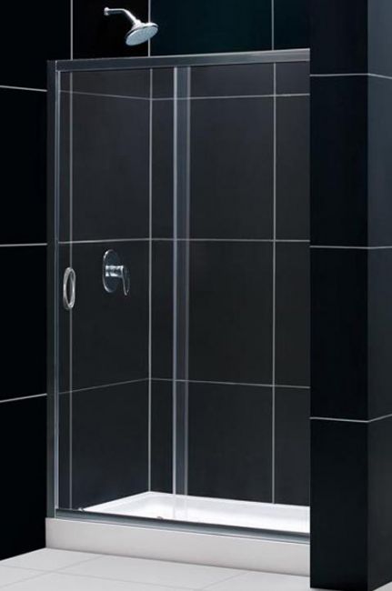 Montaggio box doccia su porta scorrevole