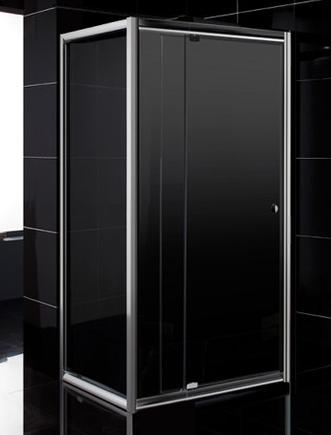 Box doccia cristallo 6 mm 2 lati, fisso piu' battente ... Box doccia piccolissimi