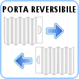 Box e porta reversibile