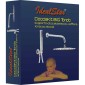 34193-Kit Doccia Big Tondo Ø200 mm Cromo
