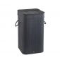 Cesto portabiancheria con sacchetto estraibile serie Tatami Gedy TA38 COLORE NERO