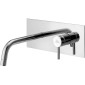 34258-Paffoni Bocca a Muro Stick Miscelatore Lavabo ad Incasso