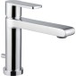 34266-Oioli Miscelatore Lavabo New Detroit + Piletta 11 4 Cromo