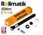 10867-Motore per tende da sole con telecomando 50 Nm - 100Kg (3 finecorsa elettronici )