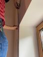 Rilievo misure veneziane in legno installazione frontale