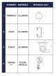 33418-Tenda da sole a rullo Tempotest 3000 con guide laterali