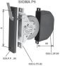 Specifiche avvolgitore semi incassato interasse 155 A=155mm