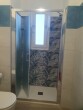 Installazione Box doccia di un nostro cliente di Messina  Porta Doccia Cristallo 6 MM 1 Lato Apertura Combinata Libro+Battente Trasparente o Opaco Reversibile Misura: 80 x h190 cm - Opaco Codice Fornitore: M815-80-OP + KIT 815 N EAN: 8056209984896