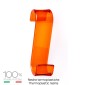 25361-Gedy Appendiabiti per Termoarredo Merlino Arancione