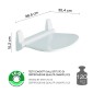 31811-Gedy Sedile Doccia Ribaltabile Sound Bianco