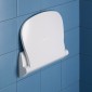 25463-Gedy Sedile Doccia Ribaltabile Sound Bianco