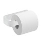 25828-Gedy Portarotolo Outline Bianco Matt