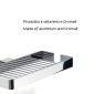 26378-Gedy Portaoggetti Doccia Doppio Lounge Cromo