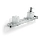 26436-Gedy Barra Attrezzata Portasalviette Lounge Cromo