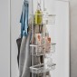 26527-Gedy Portaoggetti Doccia Rettangolare Appendibile 3 Ripiani Apollo