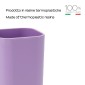 26648-Gedy Portaspazzolini Seventy Lilla