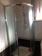 Box doccia 80x80 semicircolare opaco (aperto)
