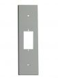 Placca in alluminio bianco