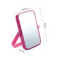 27518-Gedy Specchio Ingranditore 5x Elena Fucsia