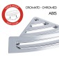 27541-Gedy Portaoggetti Doccia Angolare Clip Cromo