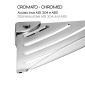 27595-Gedy Portaoggetti Doccia Angolare Essential Cromo