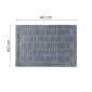 32625-Gedy Tappeto Tile 60x90 cm Grigio