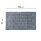 28462-Gedy Tappeto 65x120 cm Tile Grigio