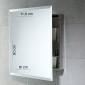 30767-Gedy Specchio Contenitore 1 Anta 51x60 Banjo Lucido