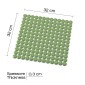 28513-Gedy Tappeto Antiscivolo Lavello 32x32 cm Soap Verde Acido