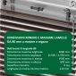 Scheda limiti dimensiuonali frangisole con lamelle da 80mm