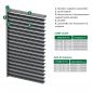 Esploso componenti frangisole con lamelleda 97mm