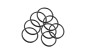 28898-Pucci 8 Pz Oring 147 per Sede Estraibile e Codulo