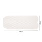 29311-Gedy Tappeto Antiscivolo Vasca 104x40 cm Trasparente