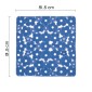 29332-Gedy Tappeto Antiscivolo Doccia Margherita 51x51 cm Azzurro