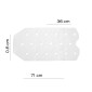 29317-Gedy Tappeto Antiscivolo Vasca 36x72 cm Bianco