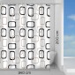 29267-Gedy Tenda Doccia in Tessuto Piper 240x200 cm