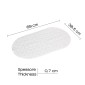 29319-Gedy Tappeto Antiscivolo Vasca 69x38,5 cm Solid