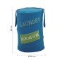 29541-Gedy Portabiancheria Laundry Azzurro