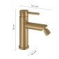 30230-Gedy Miscelatore Bidet Garda Oro Matt