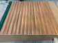 Tapparella Bicolore in PVC e fibra di vetro - colore Legno scuro (esterno) ed Avorio 1013 (interno) - cliente FLY SRL