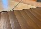 Tapparella in acciaio - colore Legno Castagno - profilo 12x55mm