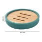 30743-Gedy Portasapone Thea Verde-naturale