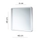 30846-Gedy Specchio 45x45 cm 2900 Bianco