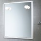 30807-Gedy Specchio 55x60 cm con Luci Junior Bianco