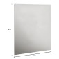 30884-Gedy Specchio Filo Lucido Reversibile con Led 60x80 cm Anthony