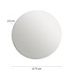 30887-Gedy Specchio Filo Lucido con Led Ø 75 cm Anthony