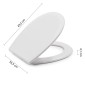 31721-Gedy Sedile Wc Olite Bianco